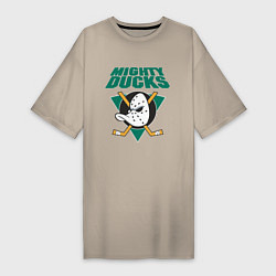 Женская футболка-платье Anaheim Mighty Ducks