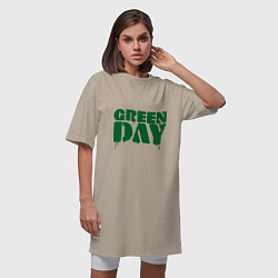 Футболка женская-платье Green Day, цвет: миндальный — фото 2