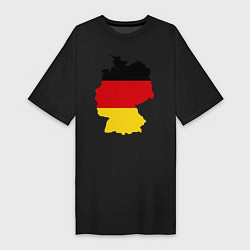Женская футболка-платье Германия (Germany)