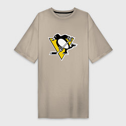 Женская футболка-платье Pittsburgh Penguins