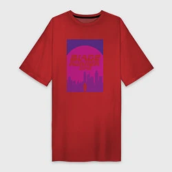 Женская футболка-платье Blade Runner 2049: Purple