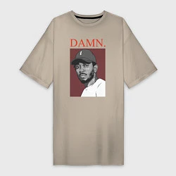 Женская футболка-платье Kendrick Lamar: DAMN
