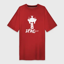 Женская футболка-платье 2Pac: All Eyez On Me