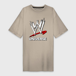 Женская футболка-платье WWE universe