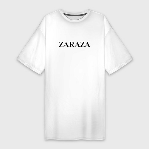 Женская футболка-платье Zaraza / Белый – фото 1