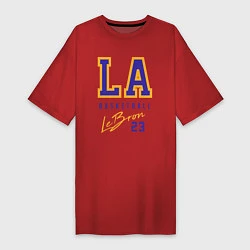 Женская футболка-платье Lebron 23: Los Angeles