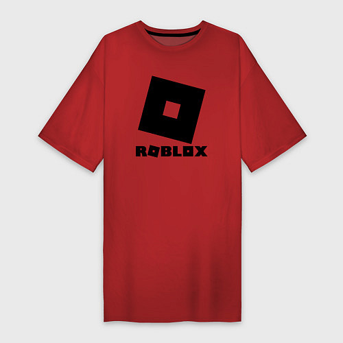 Женская футболка-платье ROBLOX / Красный – фото 1