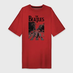 Женская футболка-платье The Beatles: Mono Abbey Road