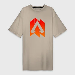 Женская футболка-платье Apex Legends: Symbol