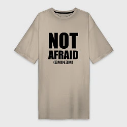 Женская футболка-платье Not Afraid