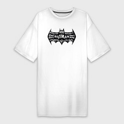 Женская футболка-платье Batman