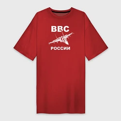 Женская футболка-платье ВВС России