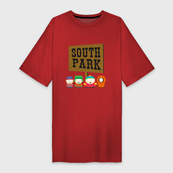 Женская футболка-платье South Park