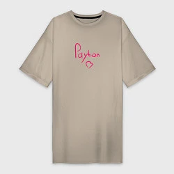 Женская футболка-платье Payton Moormeier сердце