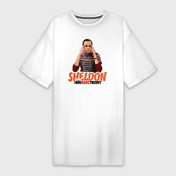 Женская футболка-платье Sheldon