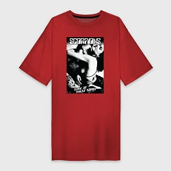Женская футболка-платье Scorpions