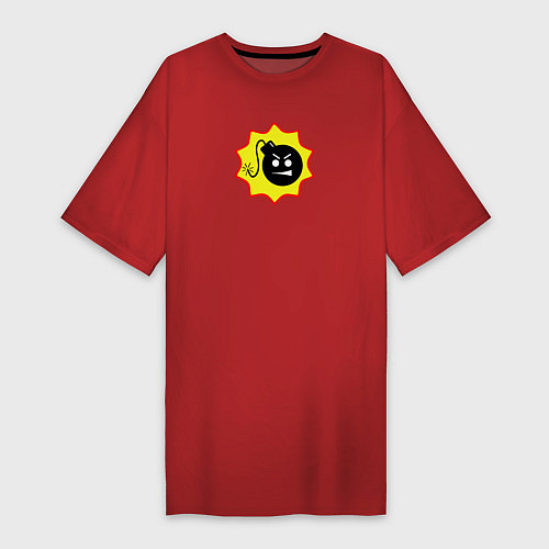 Женская футболка-платье Serious Sam 4 / Красный – фото 1