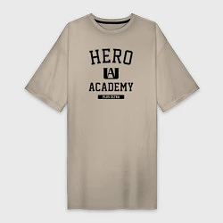 Женская футболка-платье Моя геройская академия