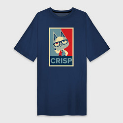 Женская футболка-платье Crisp