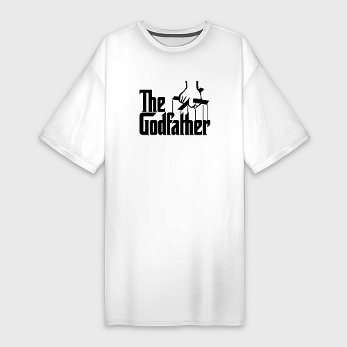 Женская футболка-платье The Godfather / Белый – фото 1