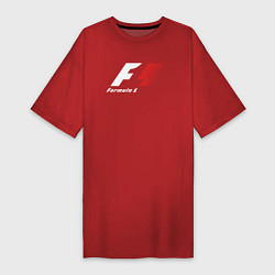 Женская футболка-платье Formula 1