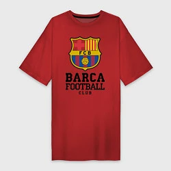 Женская футболка-платье Barcelona Football Club