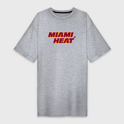 Женская футболка-платье NBA - Miami Heat