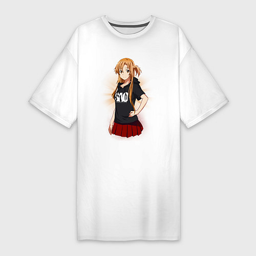 Женская футболка-платье Asuna SAO / Белый – фото 1