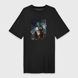 Футболка женская-платье Megadeth Poster Z, цвет: черный
