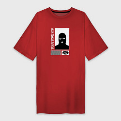 Женская футболка-платье GANGGANG GANGSTER