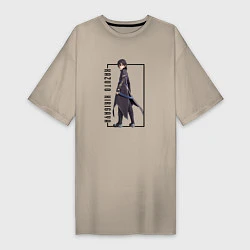 Женская футболка-платье Кирито Киригая Кадзуто SAO