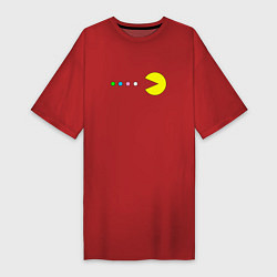 Женская футболка-платье Pac - man Для пары