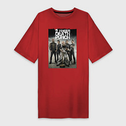 Женская футболка-платье Five Finger Death Punch!