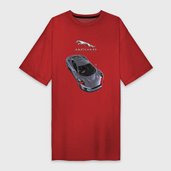 Женская футболка-платье Jaguar Motorsport