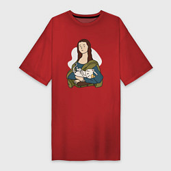 Женская футболка-платье Кото Лиза