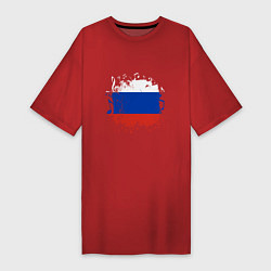 Женская футболка-платье Music - Russia