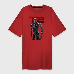Женская футболка-платье Terminator 2 - T800
