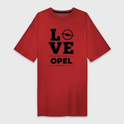 Женская футболка-платье Opel Love Classic