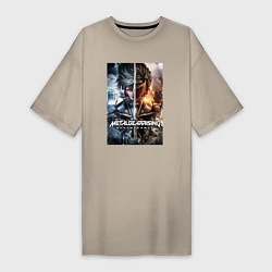 Женская футболка-платье Metal Gear Rising - Revengeance