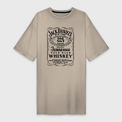 Женская футболка-платье Виски Джек Дэниелс