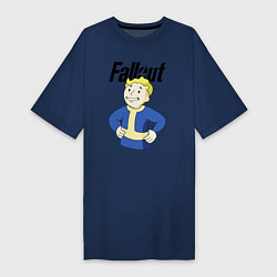Женская футболка-платье Fallout blondie boy