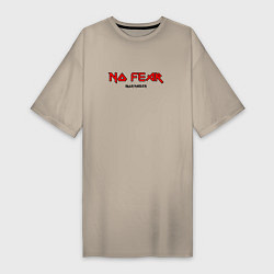 Женская футболка-платье No Fear tribute to Iron Maiden