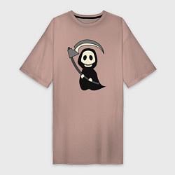 Женская футболка-платье Милая смерть с косой