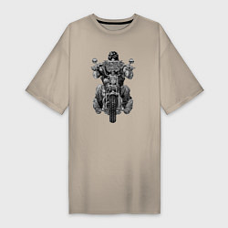 Женская футболка-платье Ride biker