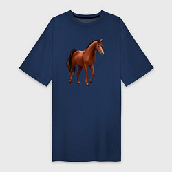 Женская футболка-платье Тракененская лошадь