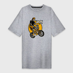 Женская футболка-платье BMX rider