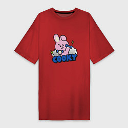 Женская футболка-платье Cooky BT21 Jungkook