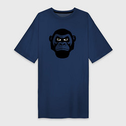 Женская футболка-платье Serious gorilla