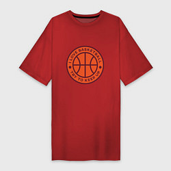 Женская футболка-платье Love basketball