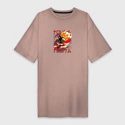 Женская футболка-платье Тока Киришима в сражении